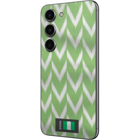 Nigeria Soccer Flag Galaxy S23 Skin